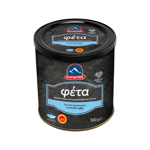Feta g.U. in Metalldose (500g) Olympus - Araxxon